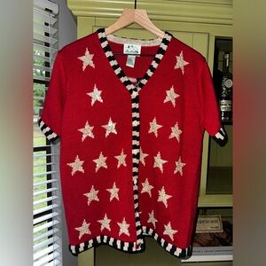Vintage flag sweater